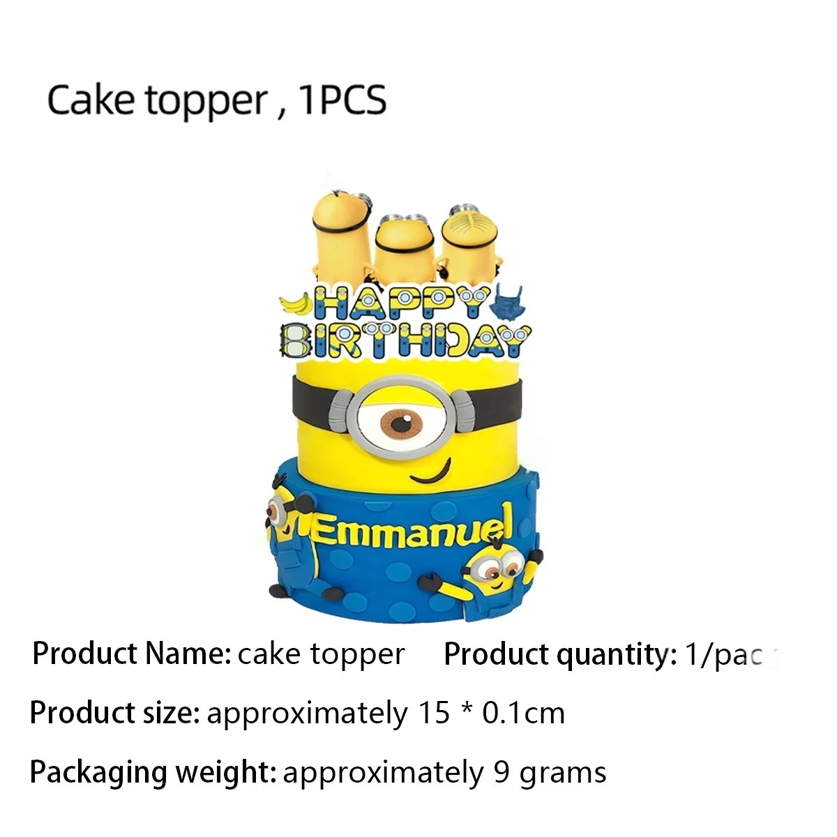 1pcs cake topper, other