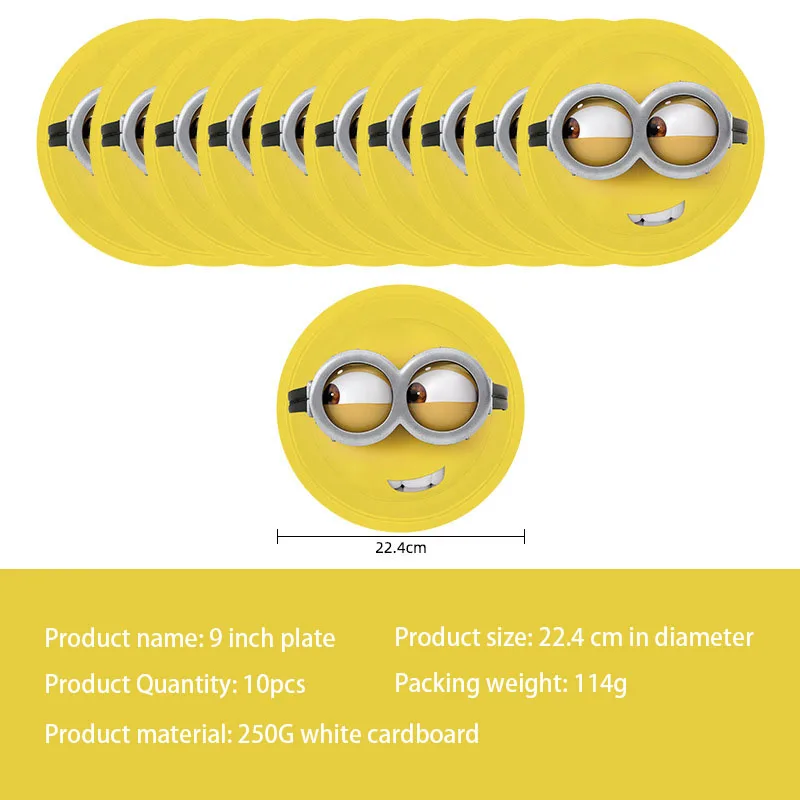 9 inch plate 10pcs