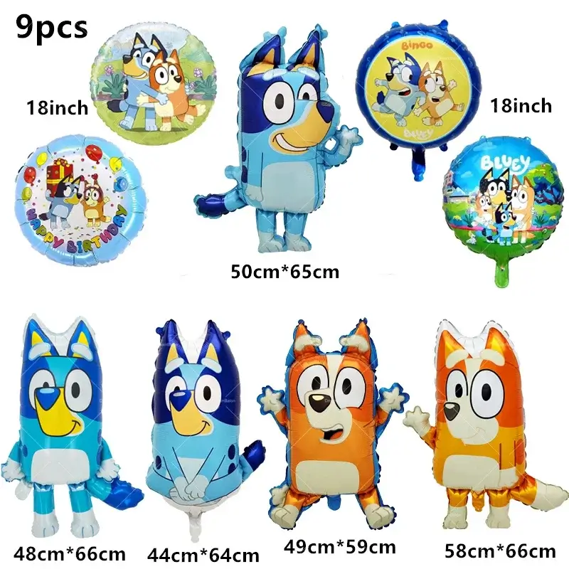 Blue Puppy Birthday Banner Blue Dog Party Decor