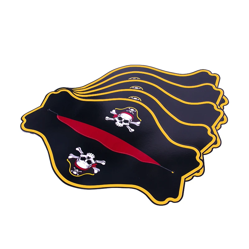 5pcs paper hat C, United States