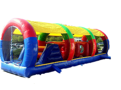 Enclosed inflatable obstacle #10B