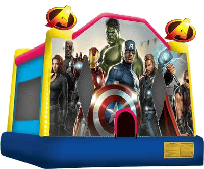 Avengers Inflatable Moonbounce #2