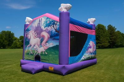 Unicorn Fantasy Bounce Castle