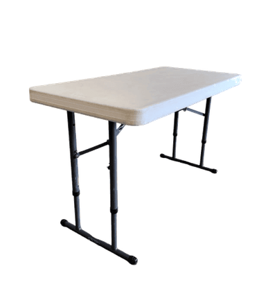 Table 4ft Plastic Top Rectangular
