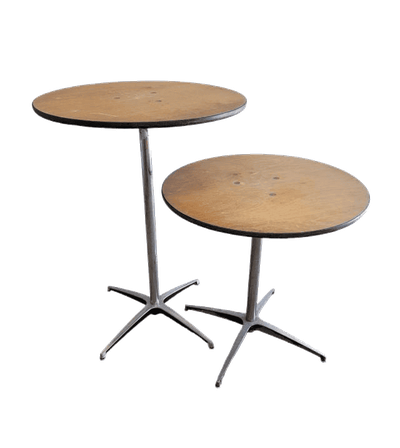Table High Pedestal Round 30 inch