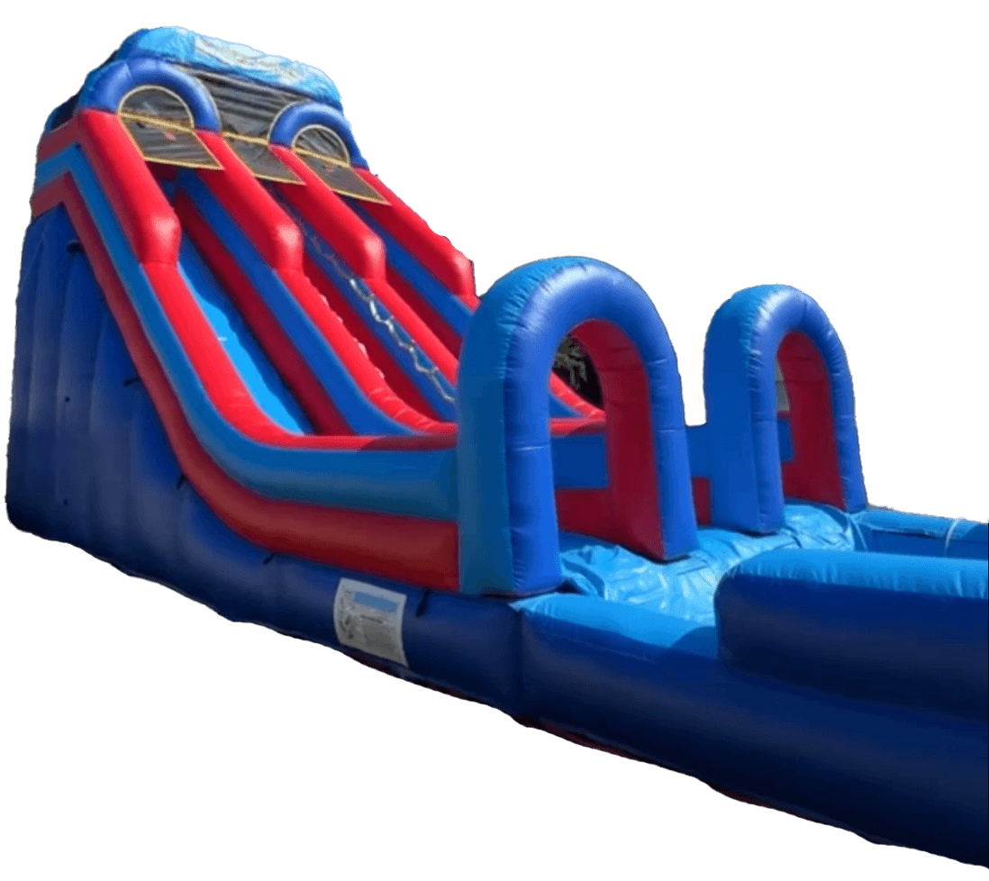 Patriot Double Lane Water Slide #Elvis 