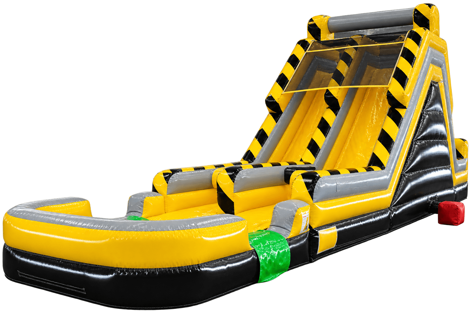 Radioactive Rush Dual Slide with Pool (22')