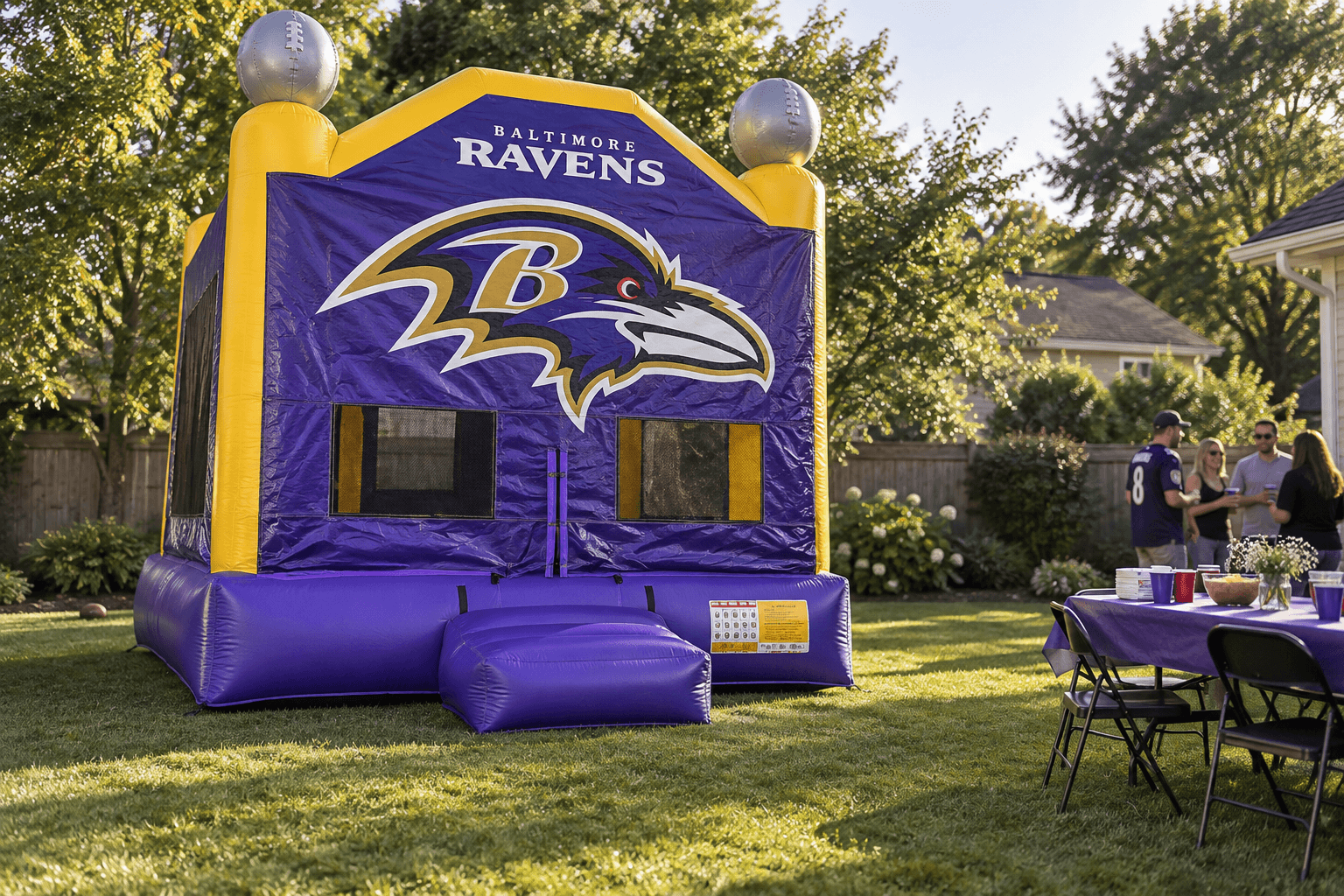 Ravens Bounce House #112