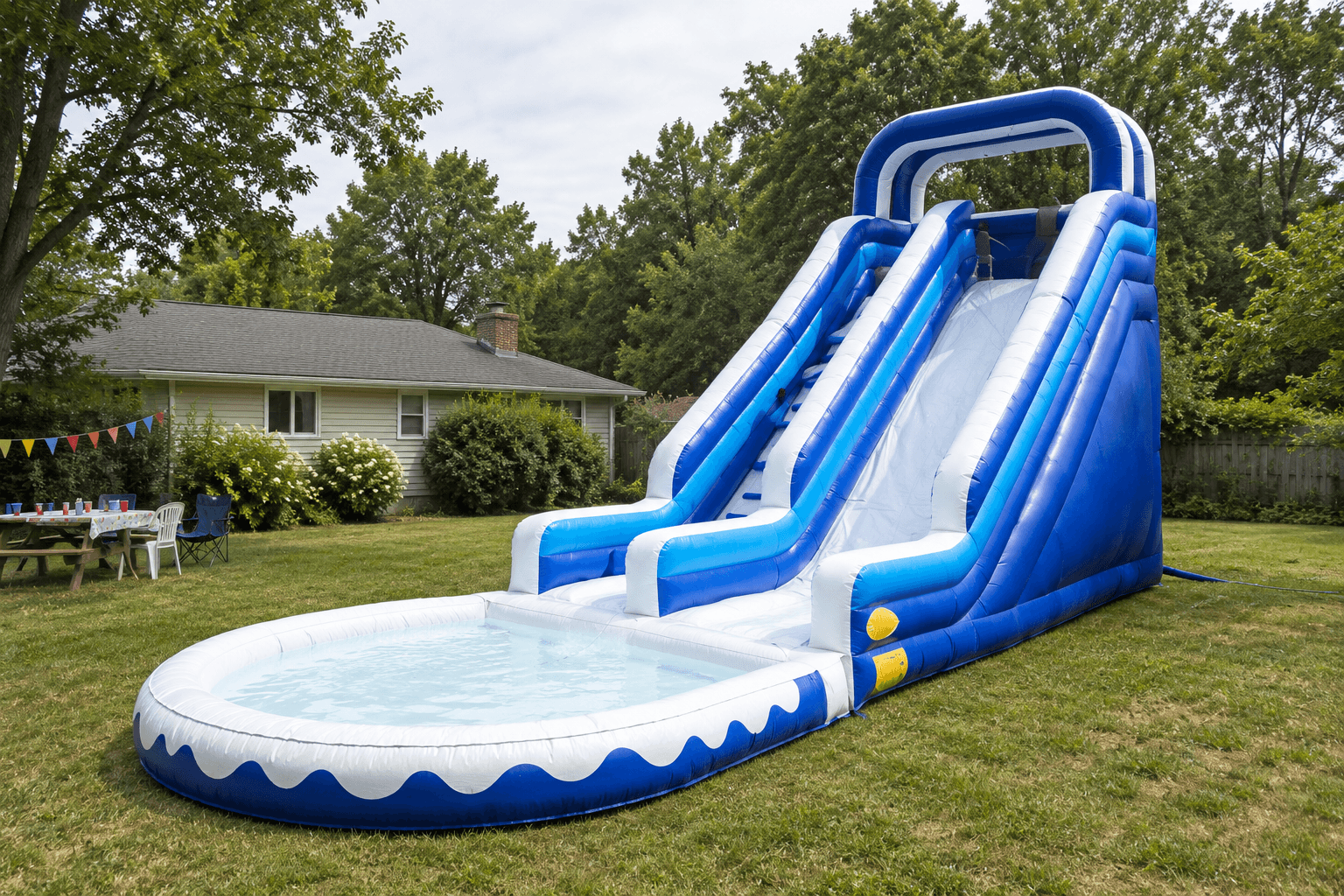 Inflatable Water Park Slide #W53
