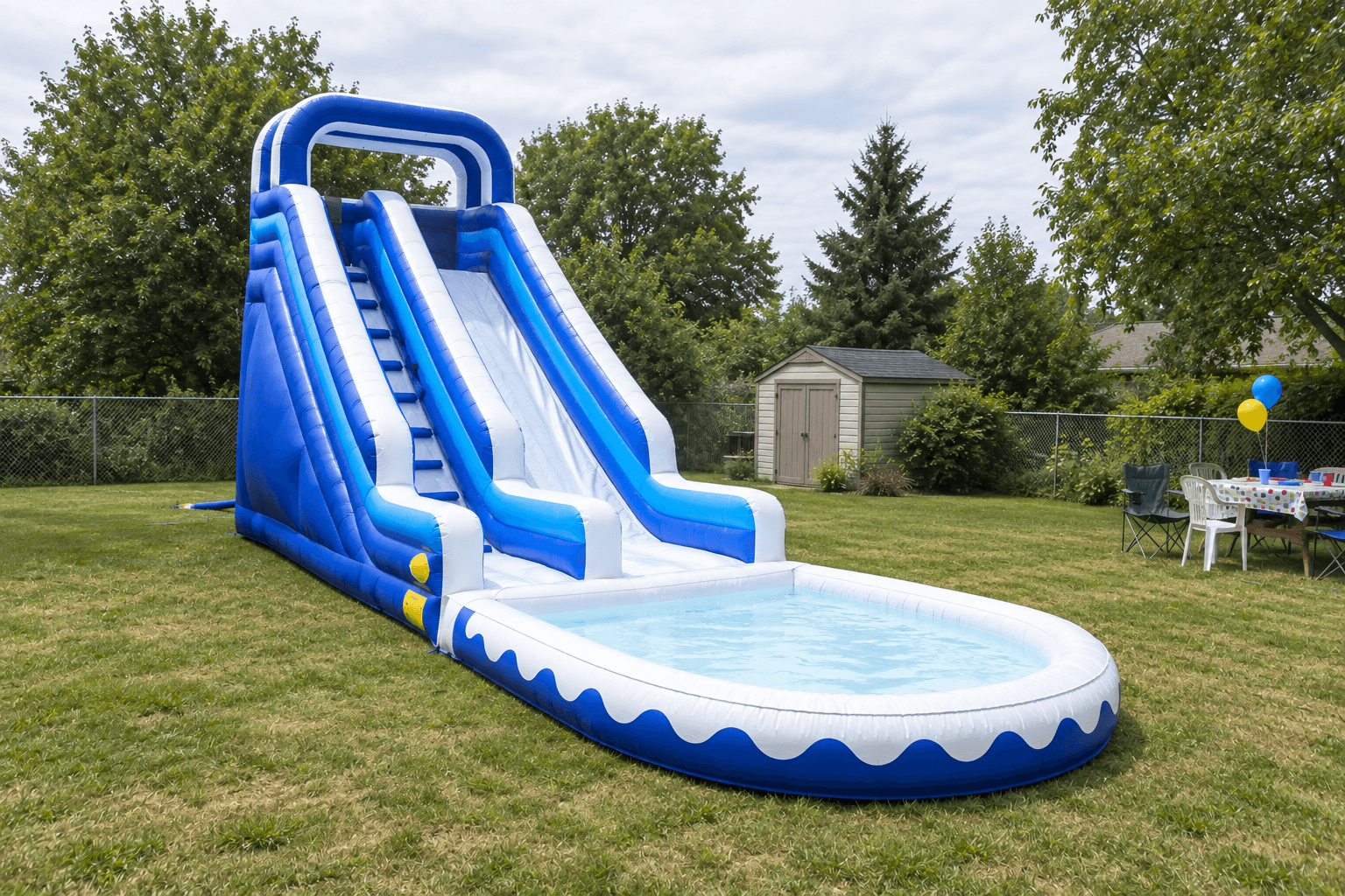 Inflatable Water Park Slide #W53
