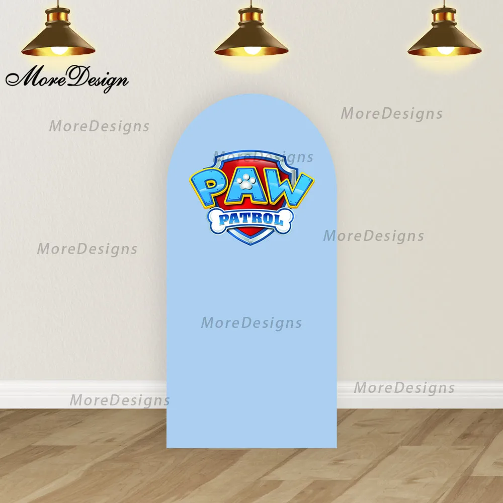 Rescue Pups Arch Photo Backdrop Baby Shower Decora