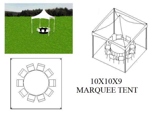 High Peak Tent 10x10