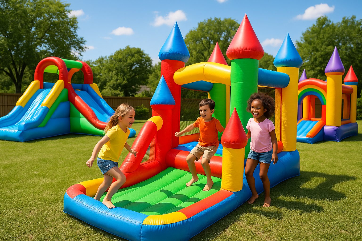 ## Create Enchanted Memories with Our Inflatable Bouncers