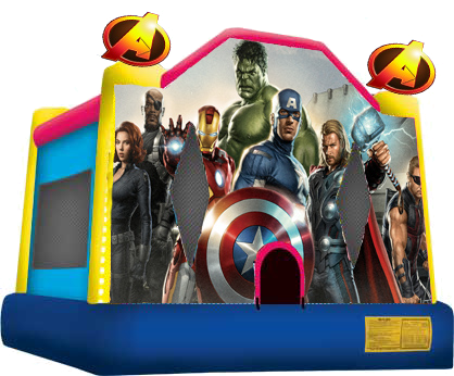 Avengers Inflatable Moonbounce #2