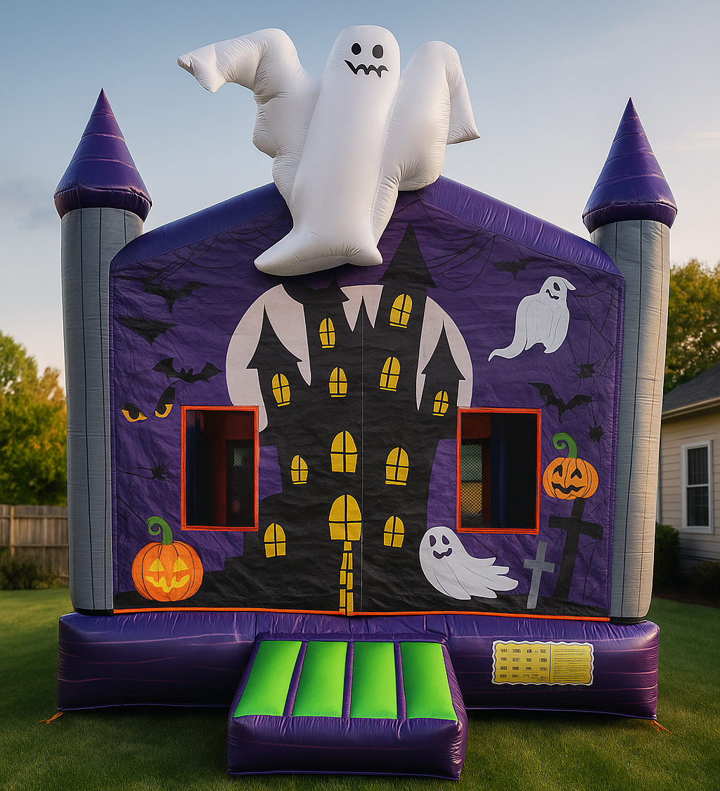 Haunted House Moonbounce #134