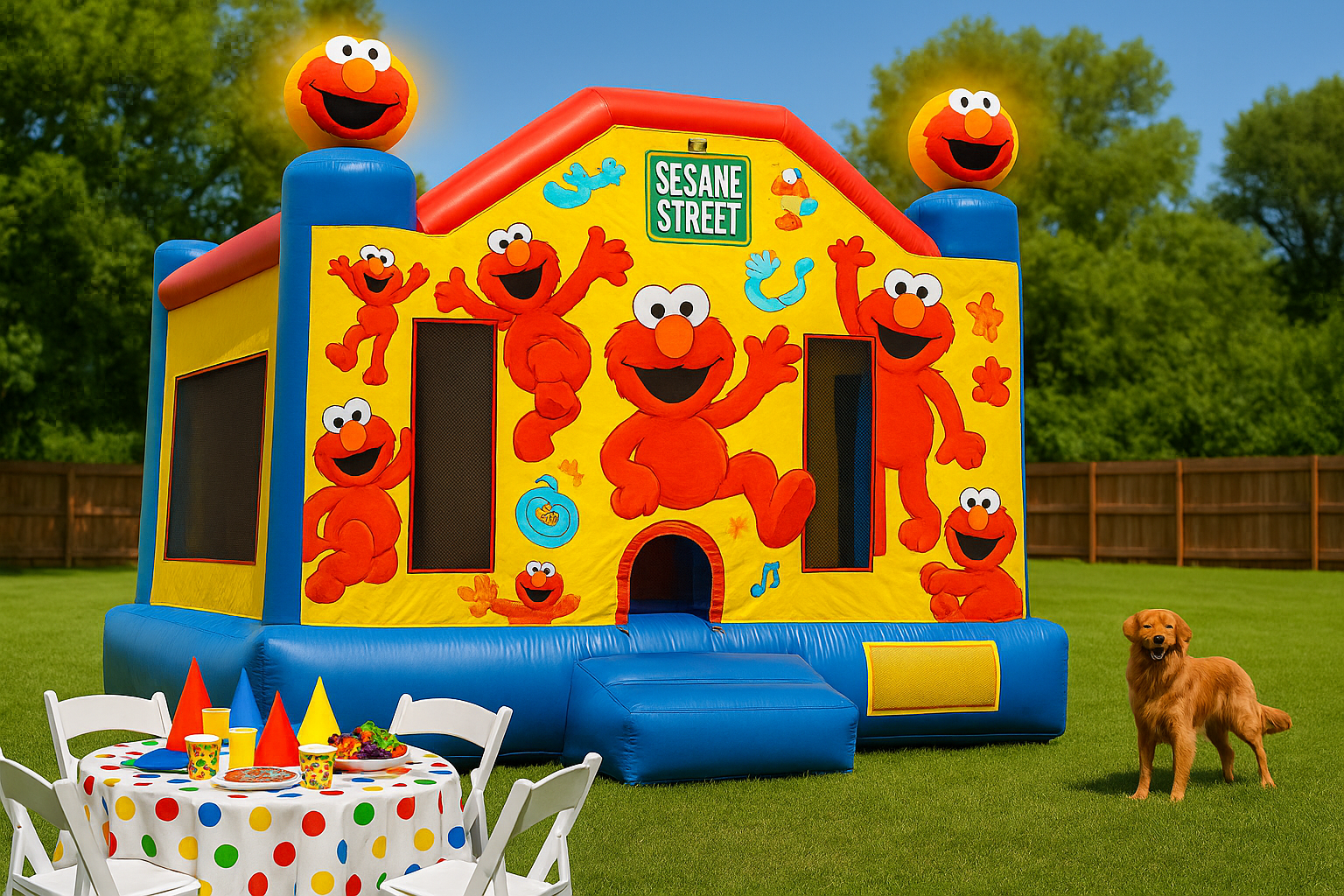 Sesame Street Moonbounce #82