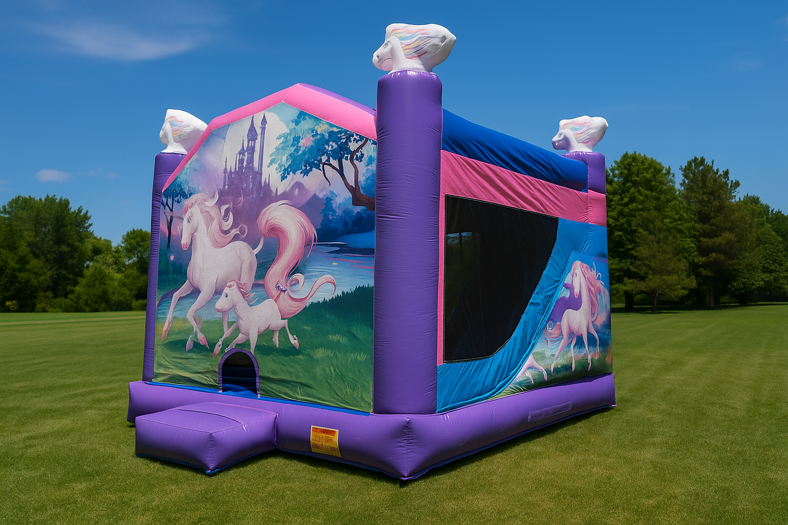 Unicorn Fantasy Bounce Castle
