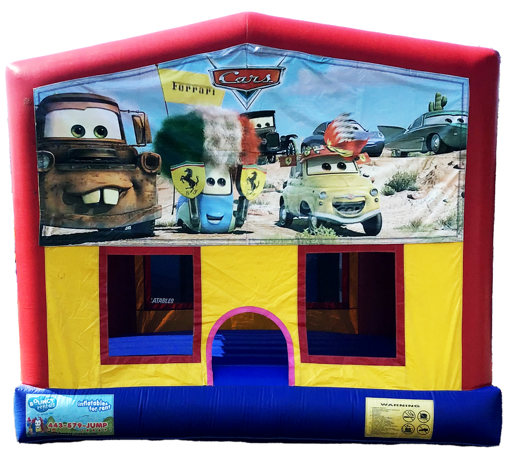 Cars  Themed Moonbounce #93/94/904