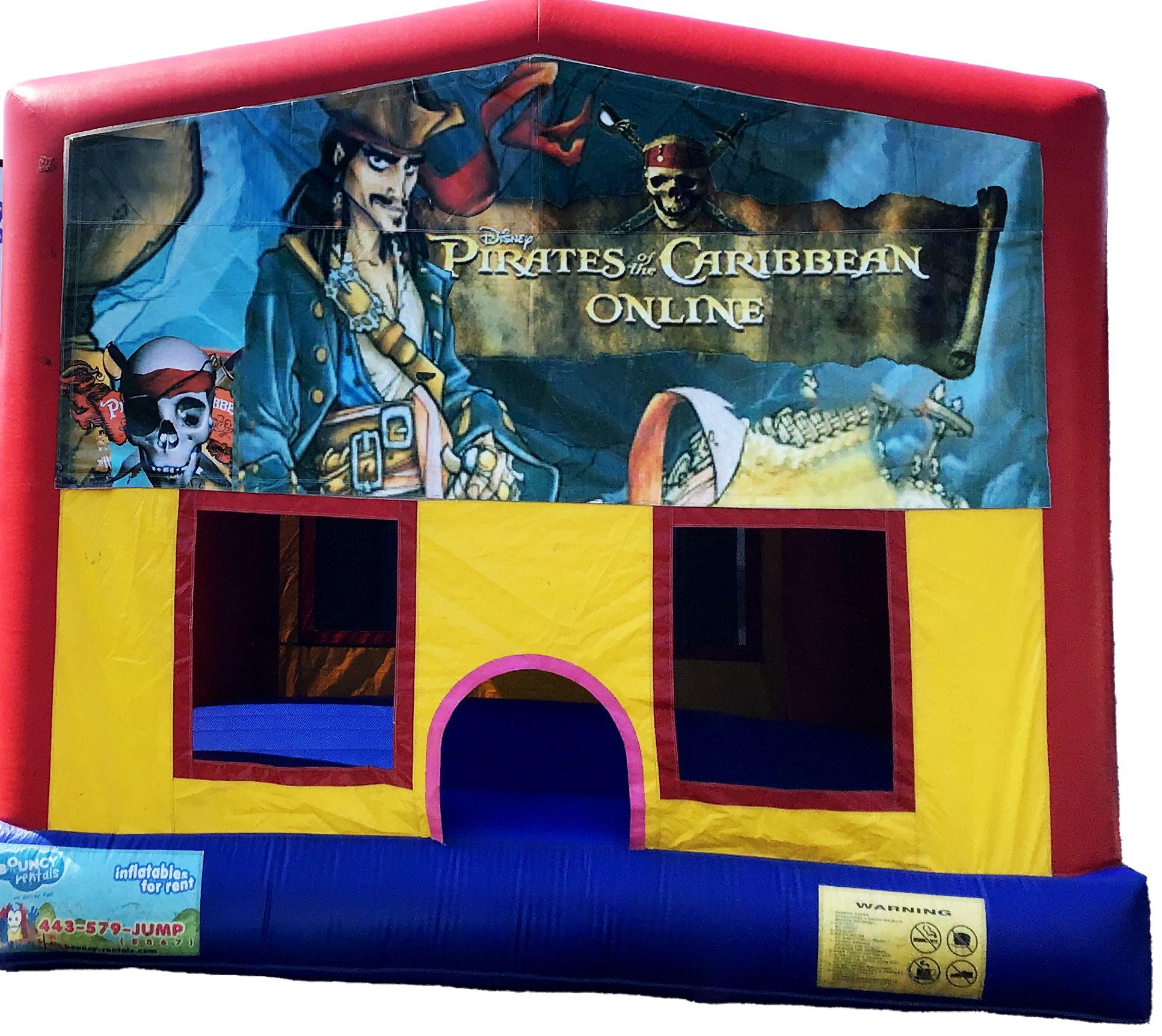 Pirates Of The Caribbean  Themed Moonbounce #93/94/904