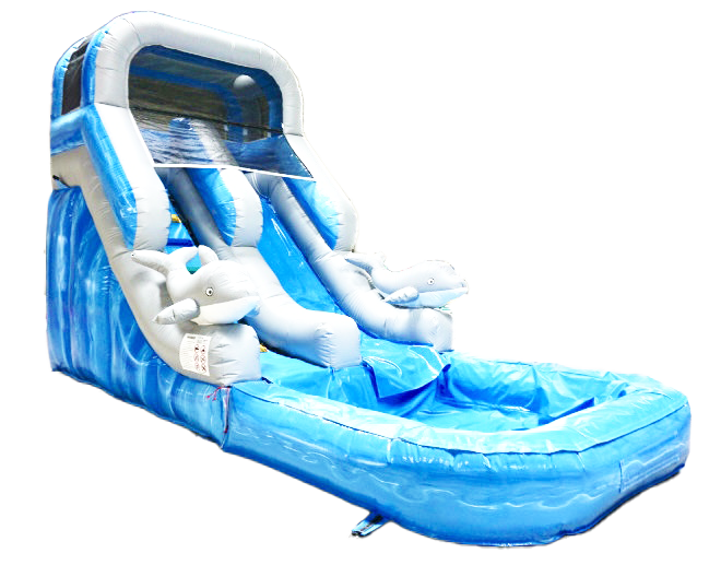  Mini Dolphin Water Slide #W32