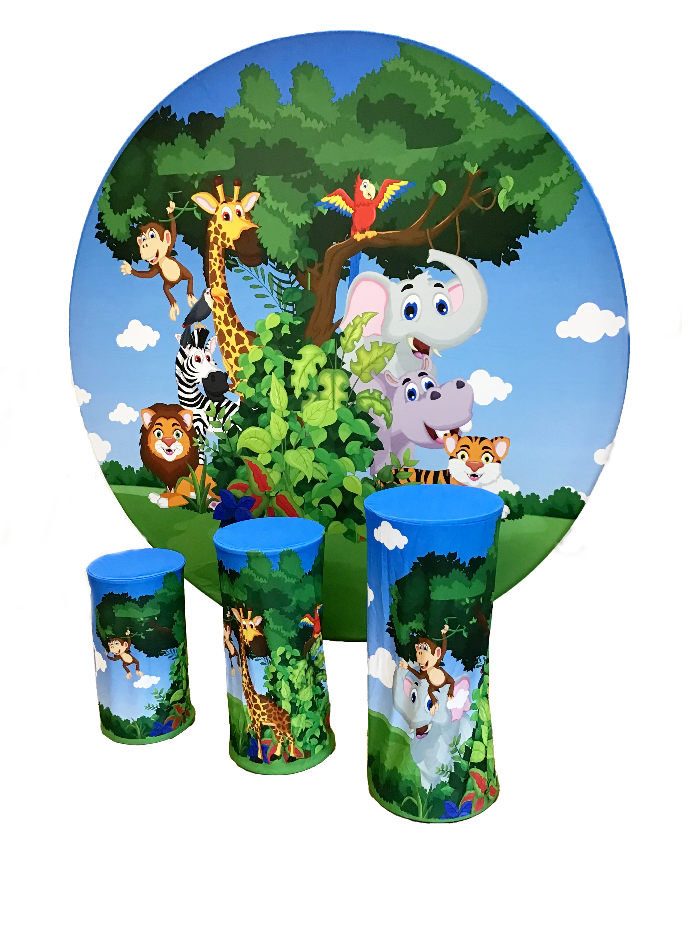 Jungle Backdrop 🌿🦒🎉