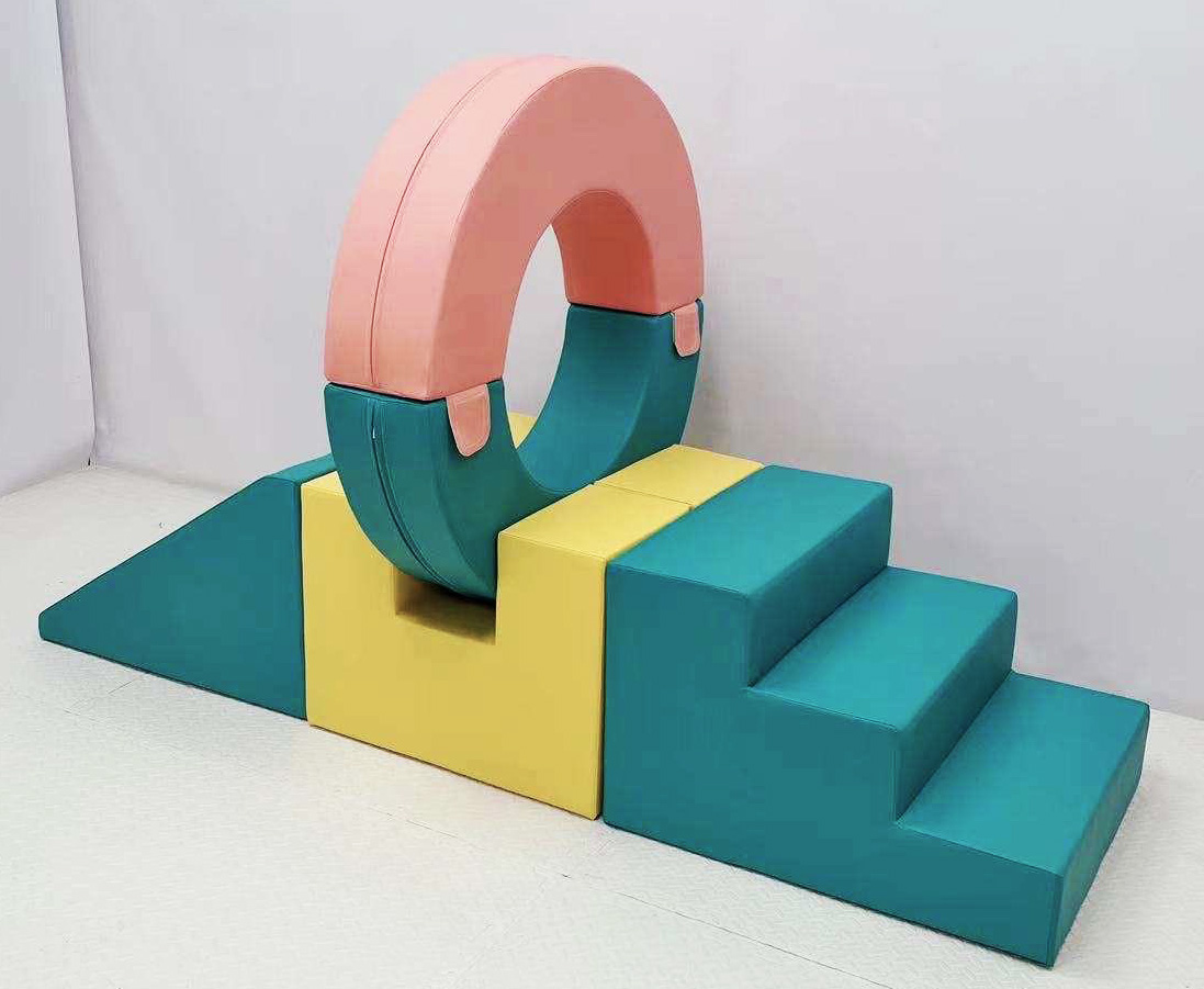 Rainbow Adventure Soft Play Kit (16.5ft x 16.5ft)- MEDIUM