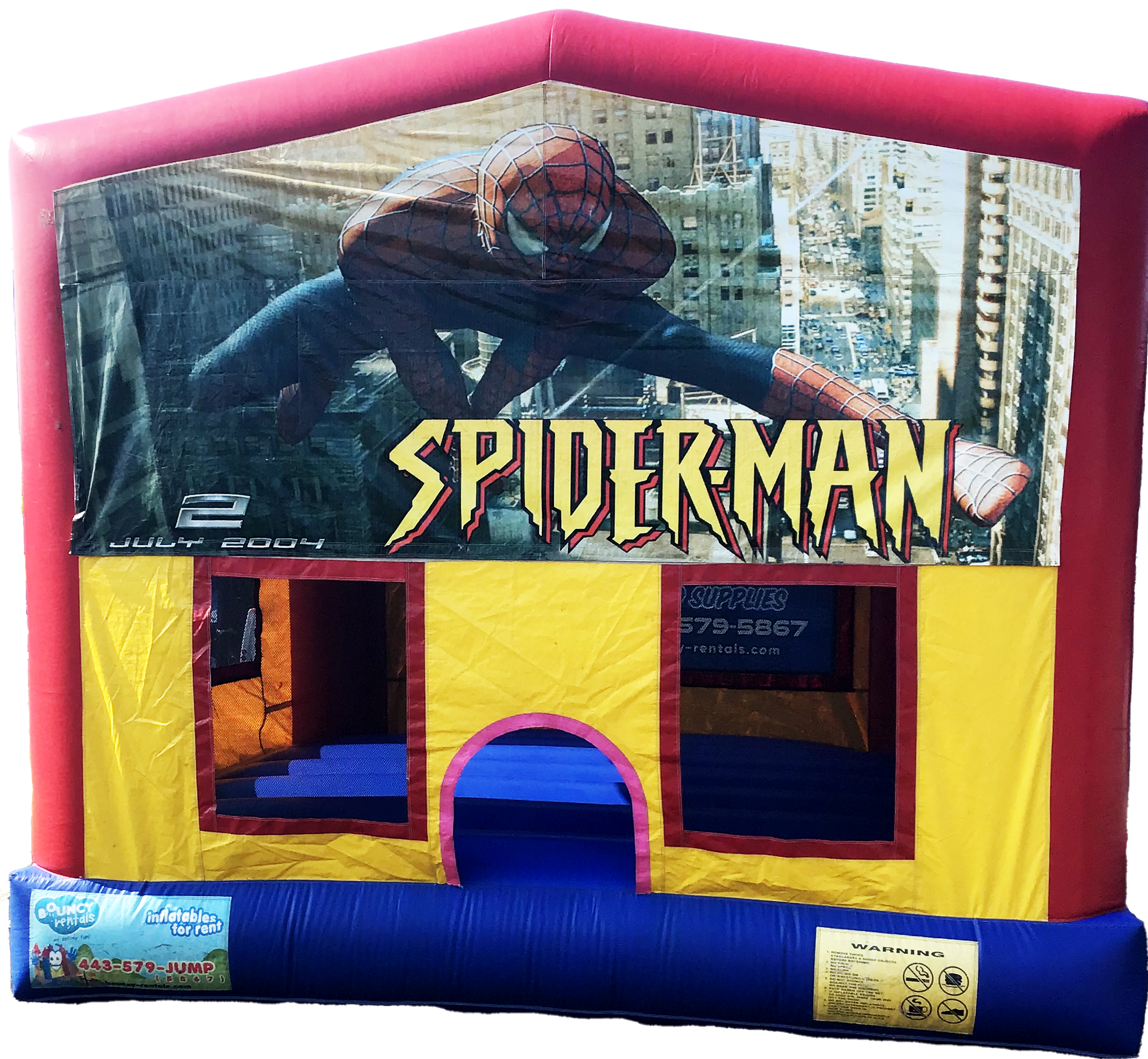 Spiderman Themed Moonbounce #93/94/904